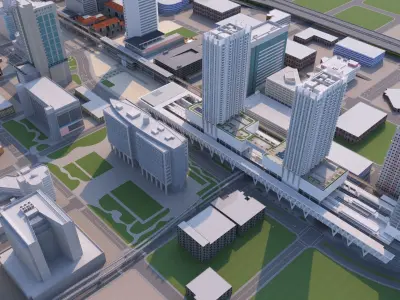 Miami 3D model 3D model