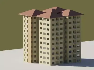 Building 03 Free 3D model