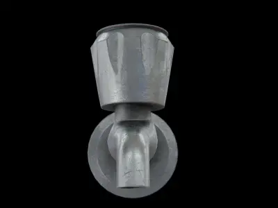 Long body TAP worn Low-poly 3D model