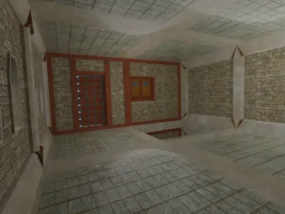 Fantasy medieval house 02 Free low-poly 3D model