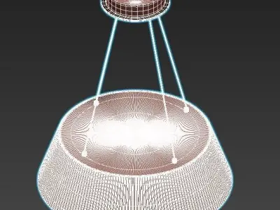 hildny pendant lamp 3D model