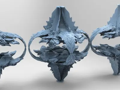 Wraith Hive base 2 models  3D model