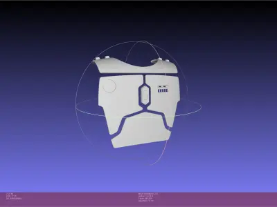 Star Wars Book Of Boba Fett Chetpieces 3D print model