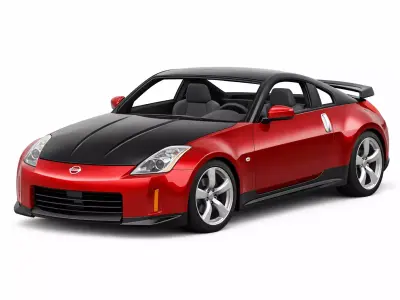 Nissan 350Z Sports Coupe Street Performance Car Model 3D model