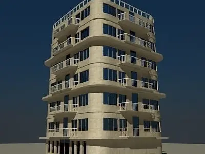  Building 01 3D model