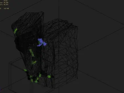 Explore the mountains - Mountain Rock 012 3D model