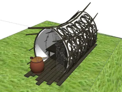 Creative Design-Holiday Cabin-019 3D model