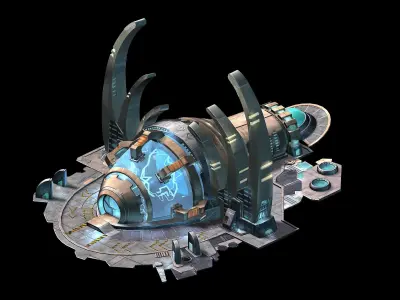 Hyperspace Laboratory 01 3D model