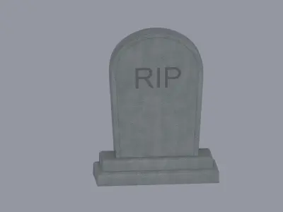 Tombstone 3D model