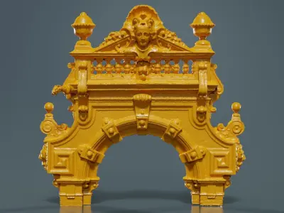 14 Exterior elements Doors Architecture and Rubble Superbundle 3D Model Pack