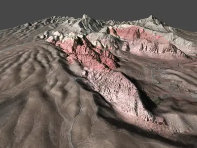 Red Rock Canyon 3D model