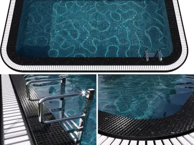 SWIMMING POOL NO86 A 3D model