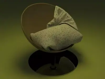 chair 3D model 29