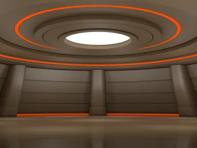 Sci Fi Room  3D model