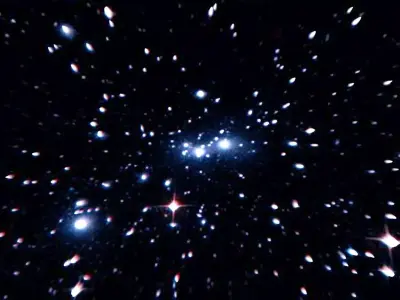 Horologium Supercluster 3D model