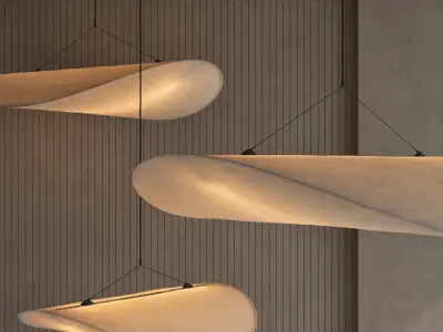 Tense Pendant Lamp D 70 90 120 3D model