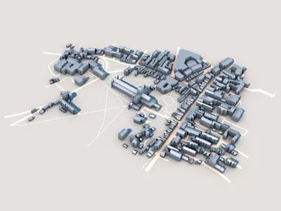 St Albans Cathedral England 3D model