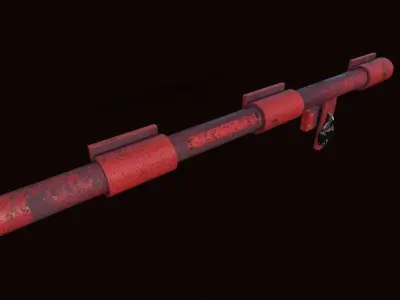 Door Lock 3D Model  Low-poly 3D model