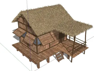 Creative Design-Holiday Cabin-0149 3D model