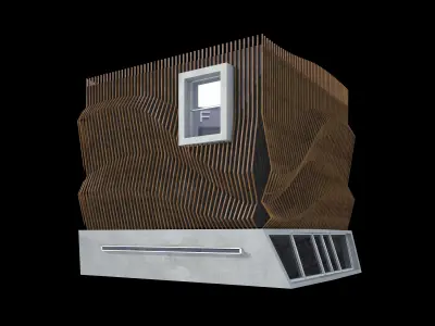 Public Building 3D model