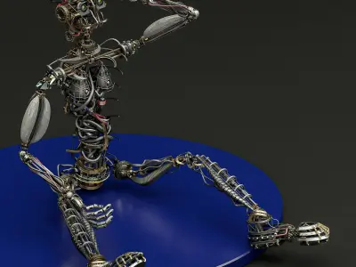 Humanoid Robot 3D model
