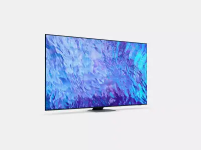 98 Q80C QLED 4K Smart TV 2023 3D model