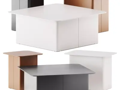 Kumo Coffee Table by IBEBI 3D model