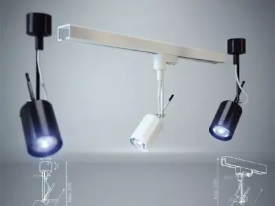 Aquaform Petpot Fine Lamp 3D model