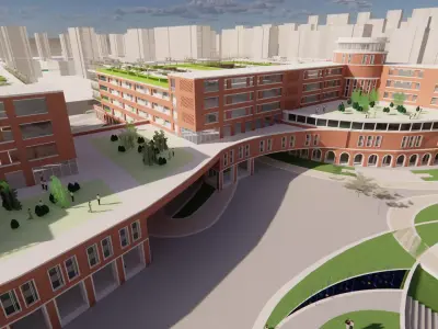 University School-C6 3D model
