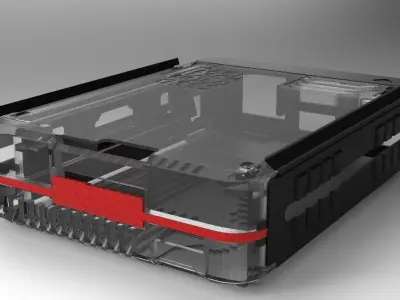 Pi 3B Plus Case 3D print model