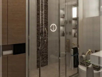 bathroom  3D model get