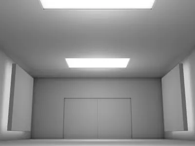 Sci Fi Corridor 3D model