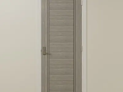 Seattle Interior Door Set Low-poly 3D model