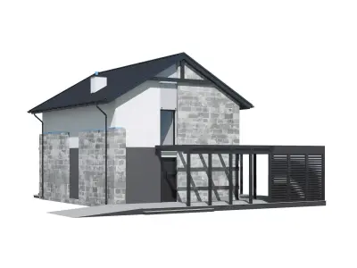Cottage 015 3D model