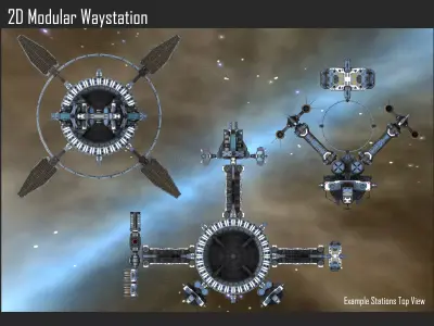 2D Modular Waystation Texture