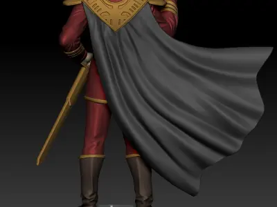 Tzar Aznable 120mm 32mm and 10mm 3D print model