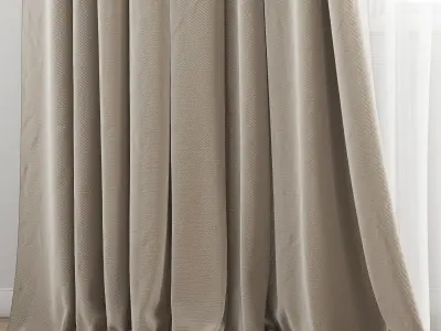 Curtain 261 3D model