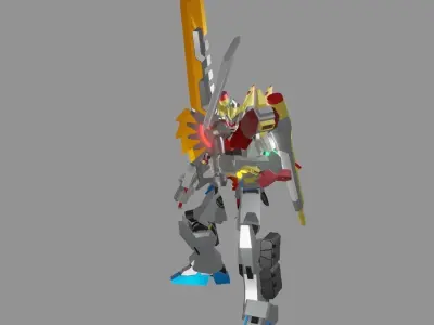 The Mecha Attacker 11 3D model