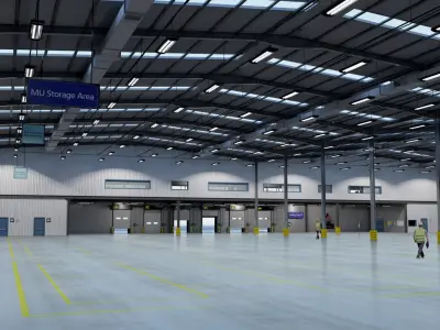 Big Warehouse 3D model