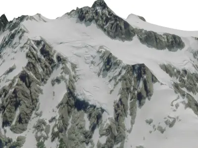 Mount Shuksan  3D model
