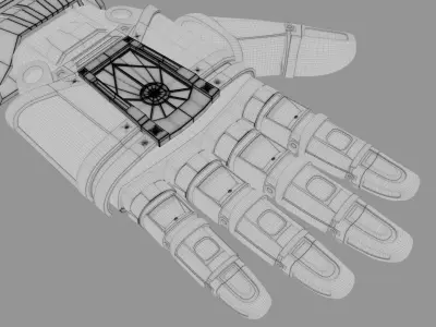 Robot arm 3D print model