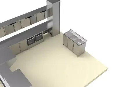 KITCHEN 14 3D model