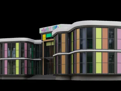 KinderGarten ID007 3D model