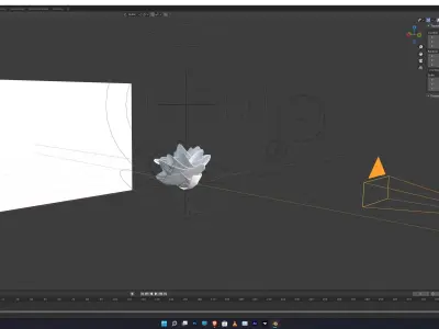 ABSTRACT RED for windows 11 type wallpaper file 3D model