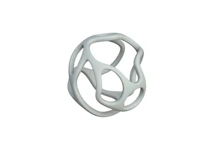 SciFi Cube Object No 26217 Low Poly Shape Texture