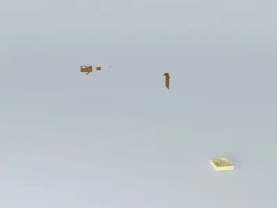 Floor Plans and Clerestory Roof Free 3D model