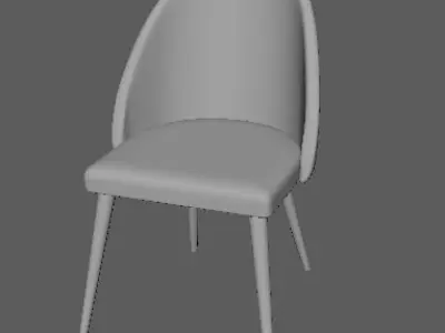 chair 3D model 13