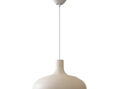  Pendant lamp beige 38 cm 3D model
