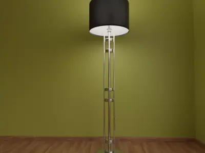 Floor Lamp Free 3D model 10