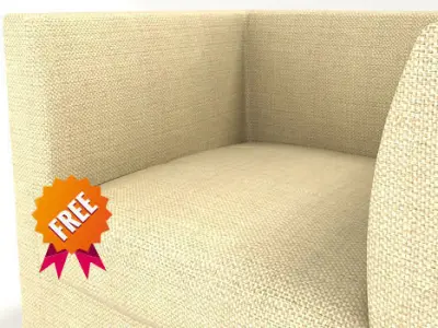 Armchair FAV001 Free 3D model